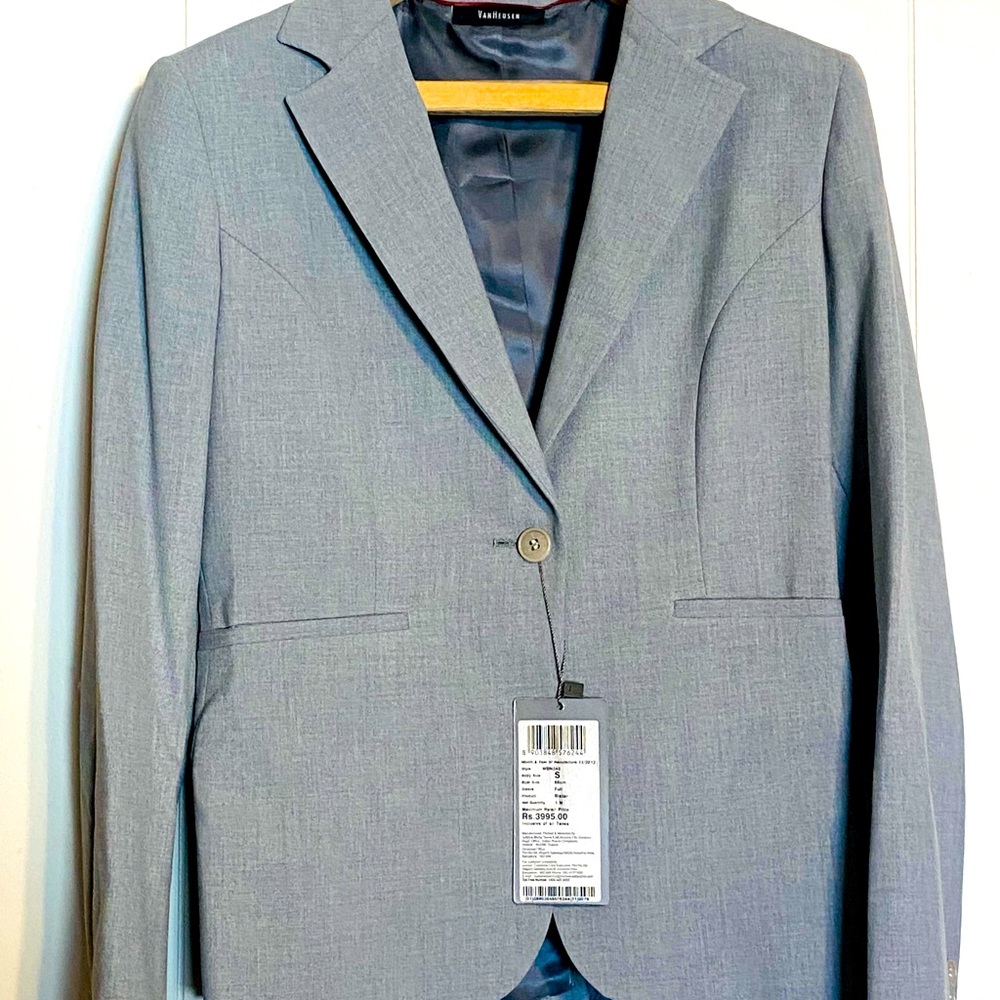 Gray blazer